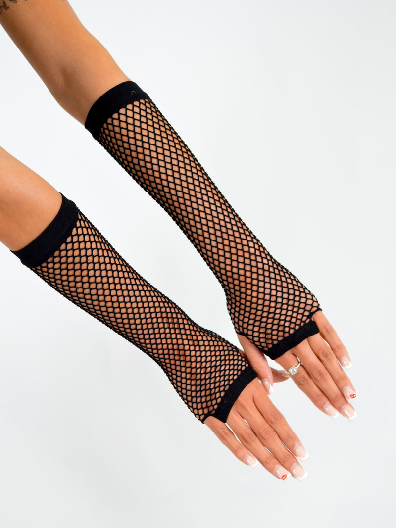 Fishnet Gloves