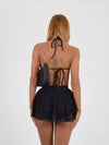 RaRa Skort in Black Lace