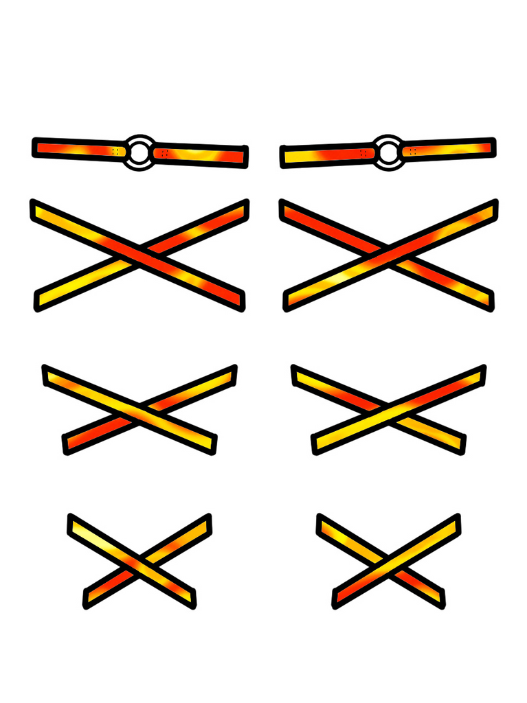 O-ring Leg Ties in Hot Sauce