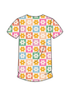 Mens T-shirt in Daisy Print