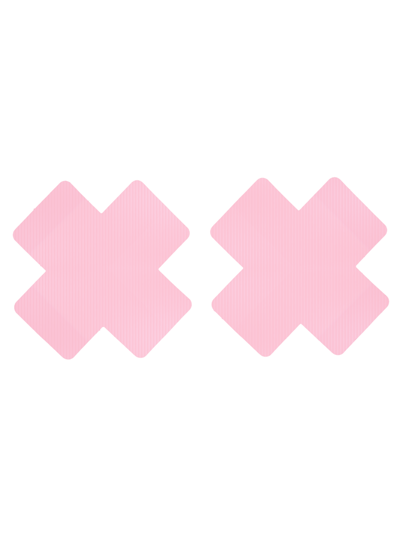 Baby Pink Cross Pasties