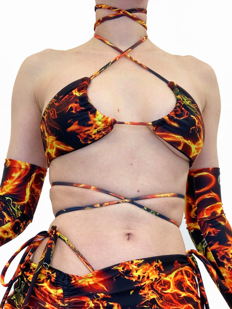 FIRE STARTER BIKINI TOP